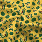 The Avocado Jump-Women Sleeveless Polo Shirt-Gerbera Prints
