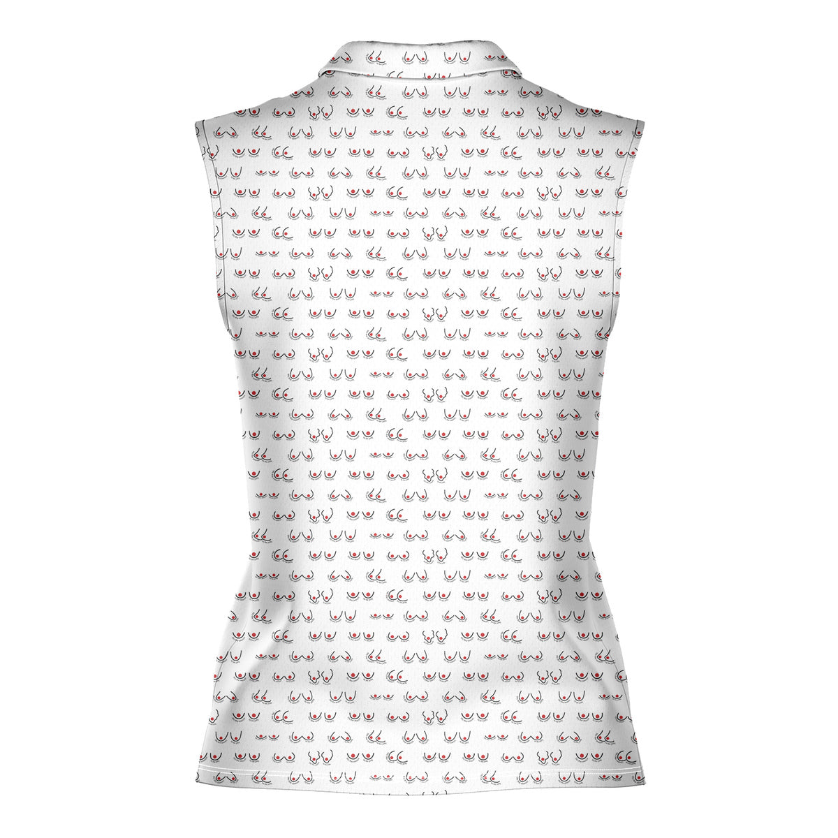 Chestnuts Roasting on an Open Fire-Women Sleeveless Polo Shirt-Gerbera Prints
