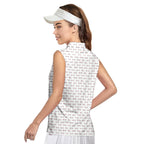 Chestnuts Roasting on an Open Fire-Women Sleeveless Polo Shirt-Gerbera Prints