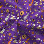 Trick or Meat Halloween Surprise-Women Sleeveless Polo Shirt-Gerbera Prints
