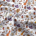 Trick or Meat Halloween Surprise-Women Sleeveless Polo Shirt-Gerbera Prints