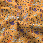 Trick or Meat Halloween Surprise-Women Sleeveless Polo Shirt-Gerbera Prints