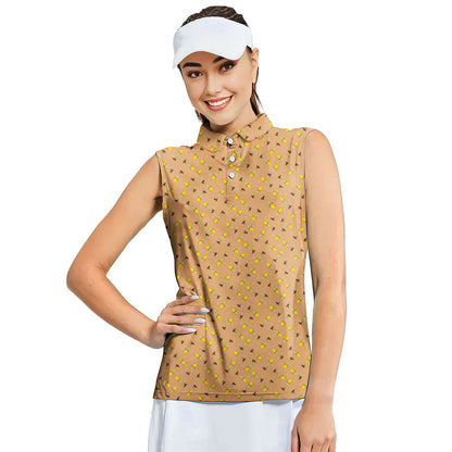 The Fragile Leg Lamp Christmas - Ladies Sleeveless Golf Polo Shirt