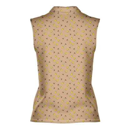 The Fragile Leg Lamp Christmas - Ladies Sleeveless Golf Polo Shirt