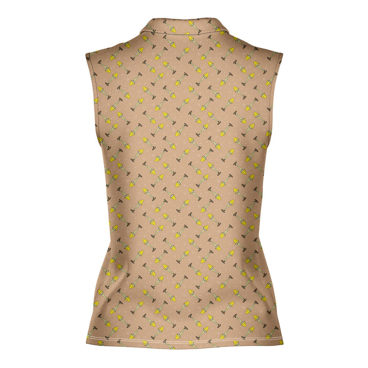 The Fragile Leg Lamp Christmas - Ladies Sleeveless Golf Polo Shirt