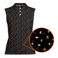 Beer Flag-Women Sleeveless Polo Shirt-Gerbera Prints