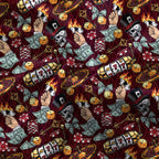 Lucky Skull Aloha-Women Sleeveless Polo Shirt-Gerbera Prints