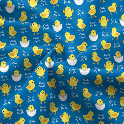 Chicks Dig Me Easter Eggs - Ladies Sleeveless Golf Polo Shirt