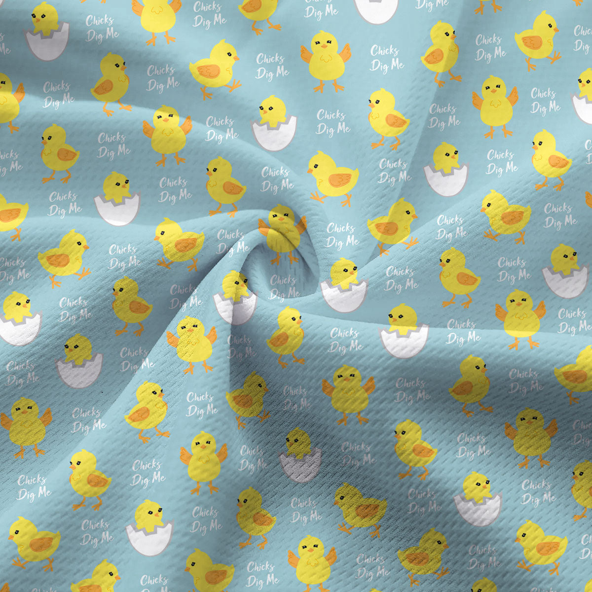 Chicks Dig Me Easter Eggs - Ladies Sleeveless Golf Polo Shirt
