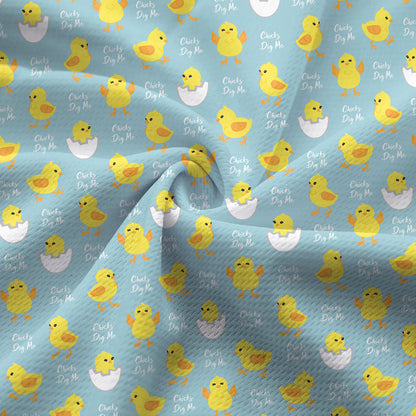 Chicks Dig Me Easter Eggs - Ladies Sleeveless Golf Polo Shirt