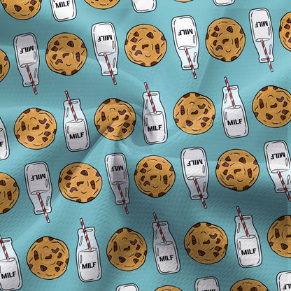 Milk 'N' Cookies - Ladies Sleeveless Golf Polo Shirt