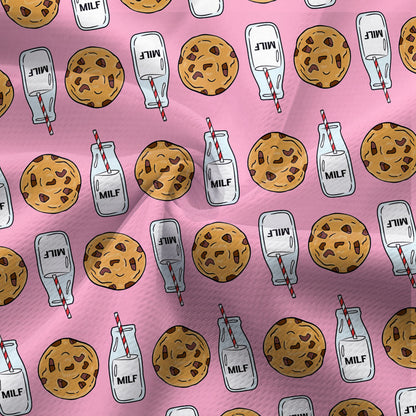 Milk 'N' Cookies - Ladies Sleeveless Golf Polo Shirt