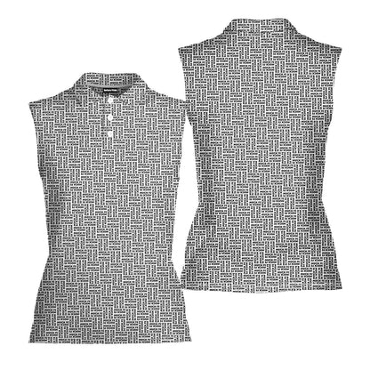 Muck Fe - Ladies Sleeveless Golf Polo Shirt