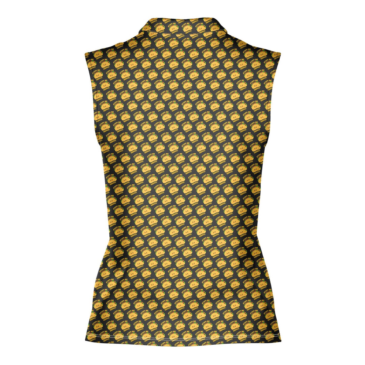 Stuff Me Daddy - Ladies Sleeveless Golf Polo Shirt