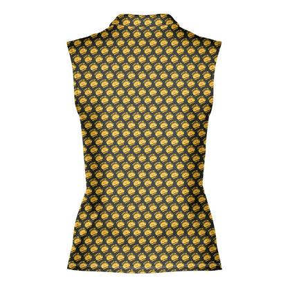 Stuff Me Daddy - Ladies Sleeveless Golf Polo Shirt