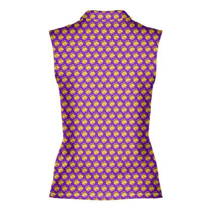 Stuff Me Daddy - Ladies Sleeveless Golf Polo Shirt