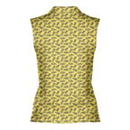 Pineapple Slut-Women Sleeveless Polo Shirt-Gerbera Prints