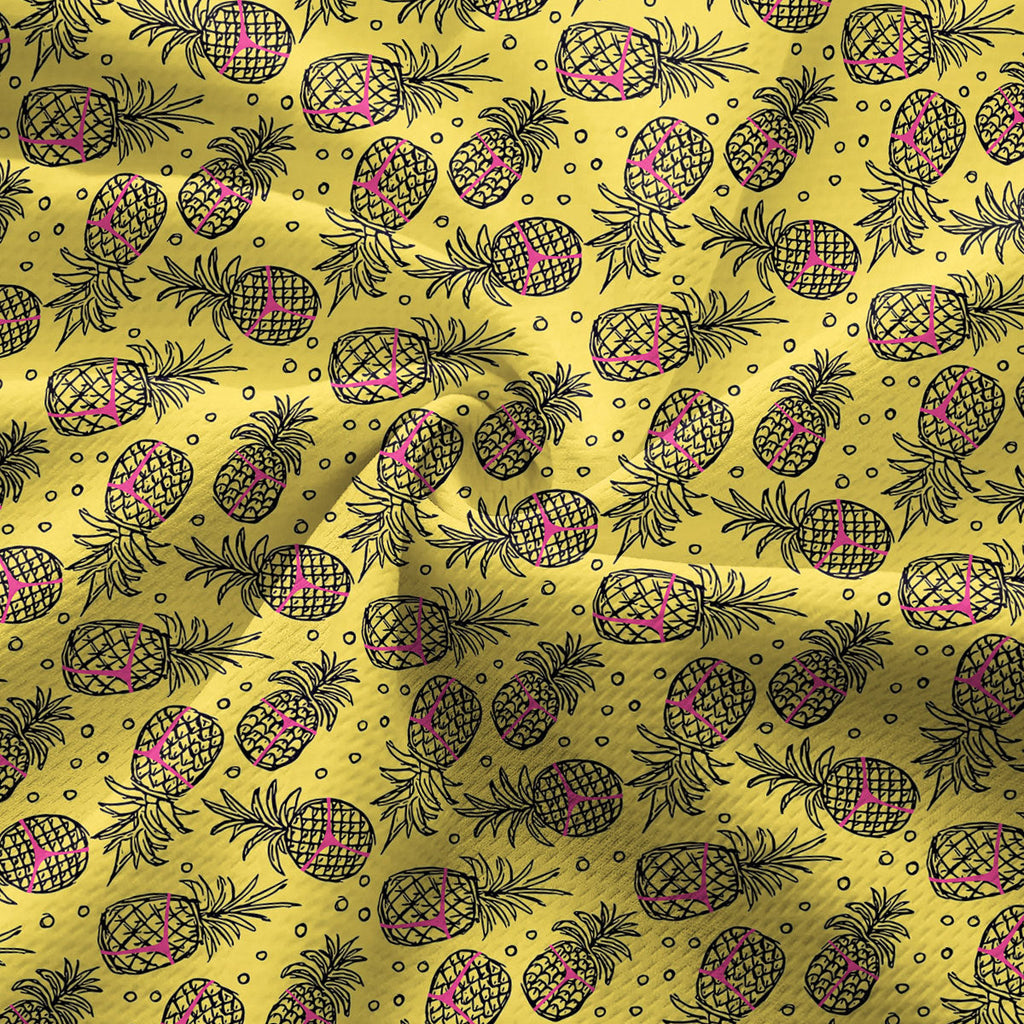 Pineapple Slut-Women Sleeveless Polo Shirt-Gerbera Prints