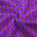Disco Stick-Women Sleeveless Polo Shirt-Gerbera Prints