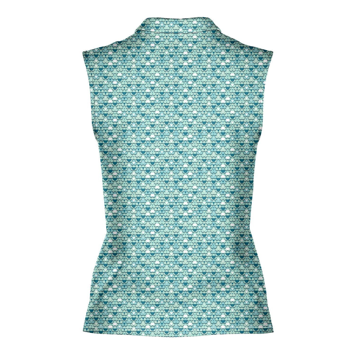 Badonkadonk-Women Sleeveless Polo Shirt-Gerbera Prints