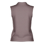 Whip Cream Dream-Women Sleeveless Polo Shirt-Gerbera Prints