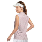 Whip Cream Dream-Women Sleeveless Polo Shirt-Gerbera Prints
