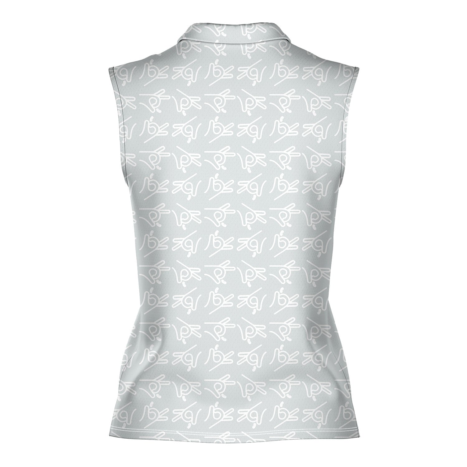 Bean Flicker - Ladies Sleeveless Golf Polo Shirt 