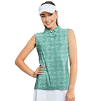 Bean Flicker - Ladies Sleeveless Golf Polo Shirt 