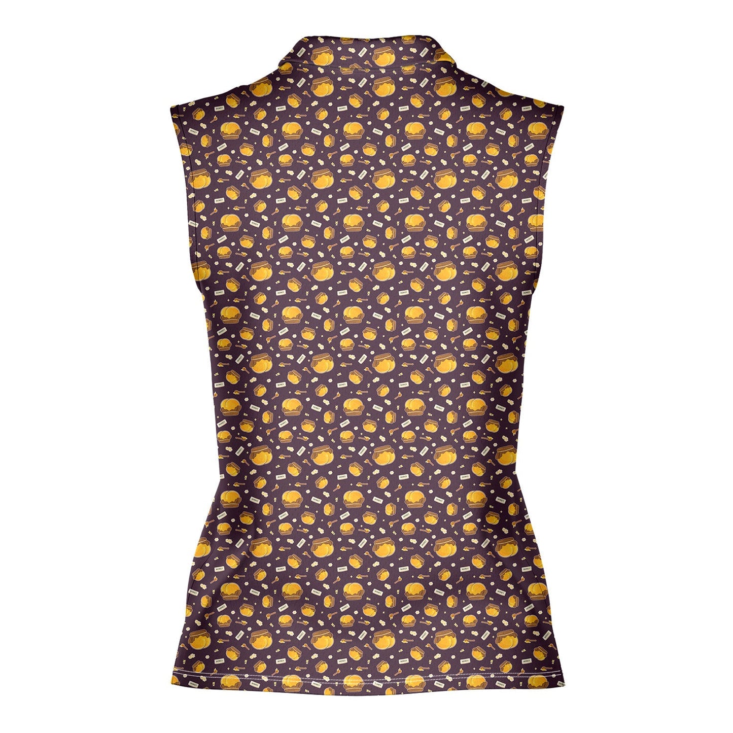 Honey Pot - Ladies Sleeveless Golf Polo Shirt