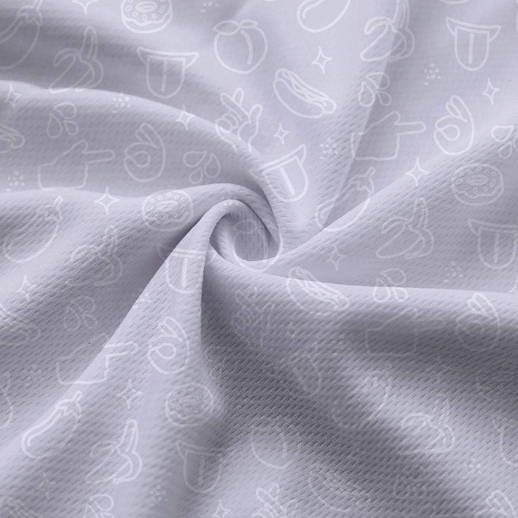 Risky Text - Ladies Sleeveless Golf Polo Shirt