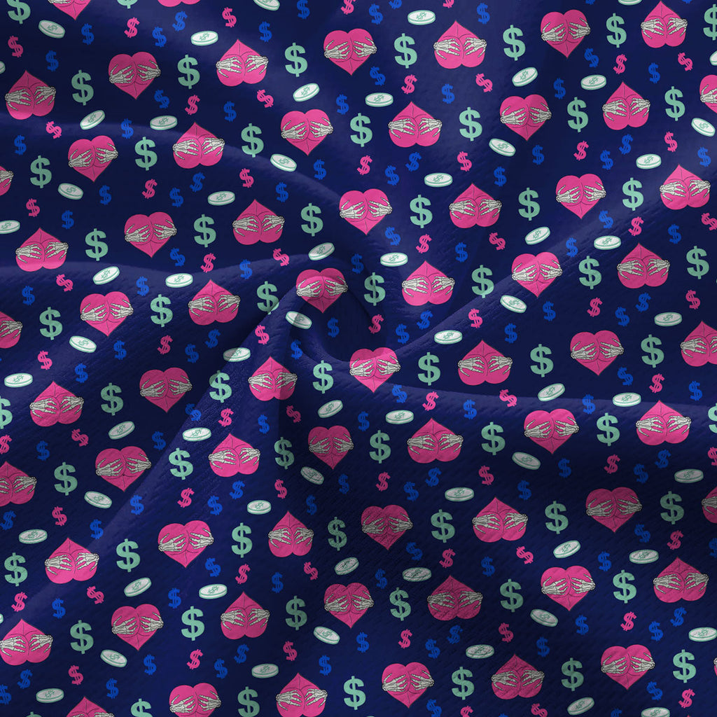 Booty Money-Women Sleeveless Polo Shirt-Gerbera Prints