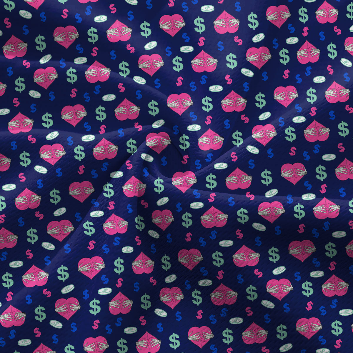 Booty Money-Women Sleeveless Polo Shirt-Gerbera Prints