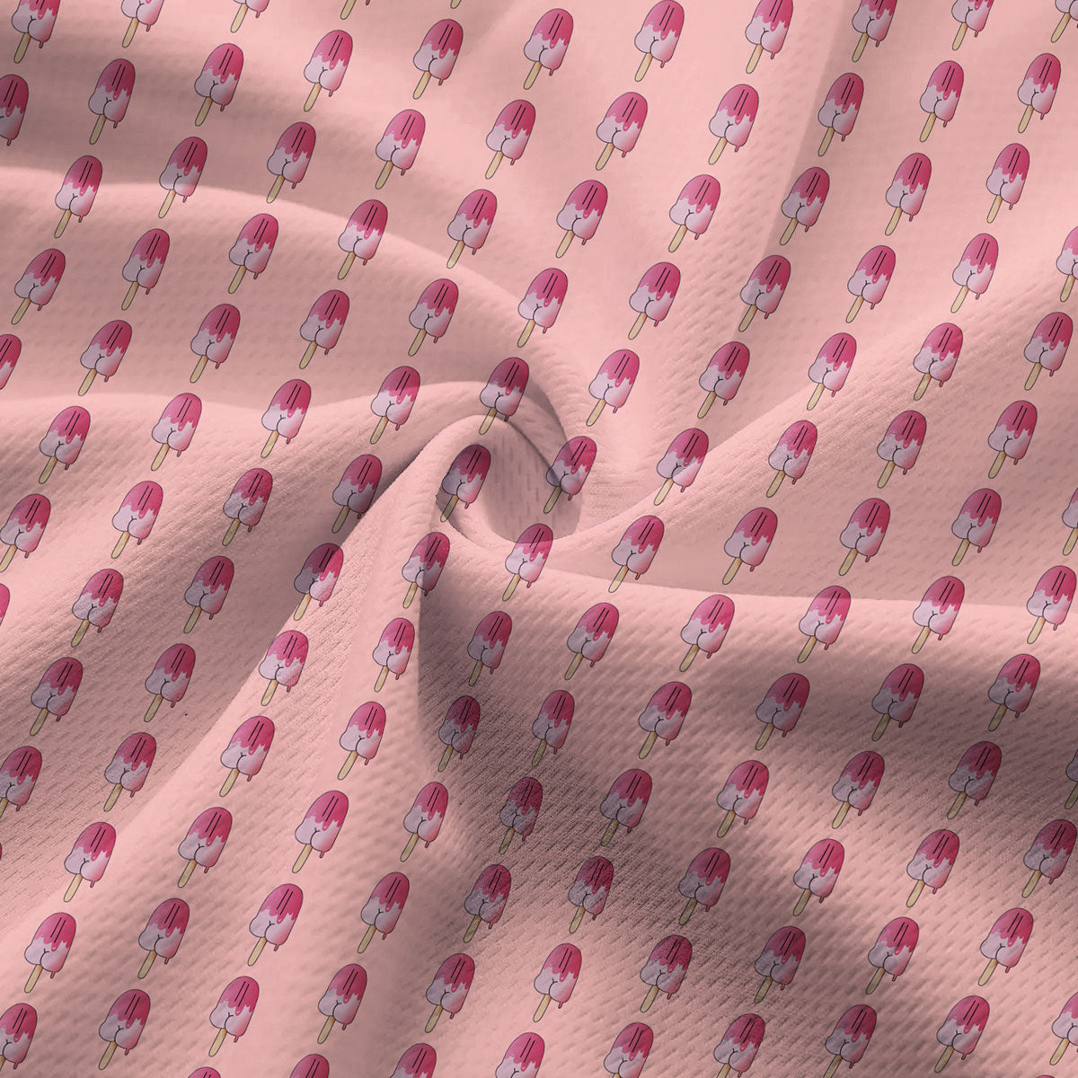 Ice Cream - Ladies Sleeveless Golf Polo Shirt