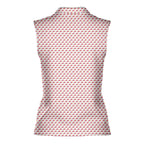 Pizza Slut-Women Sleeveless Polo Shirt-Gerbera Prints