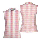 Pizza Slut-Women Sleeveless Polo Shirt-Gerbera Prints