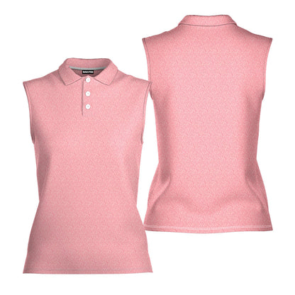 Brain Butts - Ladies Sleeveless Golf Polo Shirt
