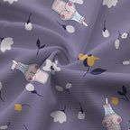 Milk Bottle-Women Sleeveless Polo Shirt-Gerbera Prints