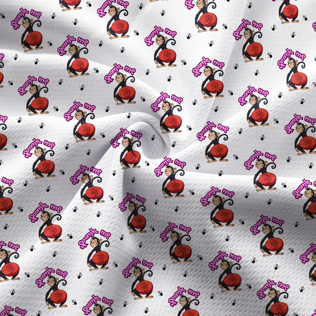 Spank The Monkey-Women Sleeveless Polo Shirt-Gerbera Prints