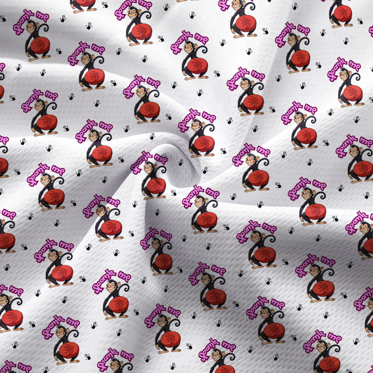 Spank The Monkey-Women Sleeveless Polo Shirt-Gerbera Prints