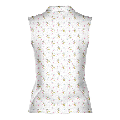 Hook Up - Ladies Sleeveless Golf Polo Shirt
