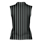 B*tch-Women Sleeveless Polo Shirt-Gerbera Prints