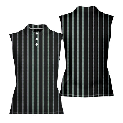 B*tch - Ladies Sleeveless Golf Polo Shirt