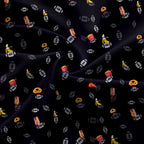 I’m Just Here For The Snacks-Women Sleeveless Polo Shirt-Gerbera Prints