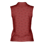 You Drive Me Wild-Women Sleeveless Polo Shirt-Gerbera Prints