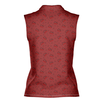 You Drive Me Wild - Ladies Sleeveless Golf Polo Shirt
