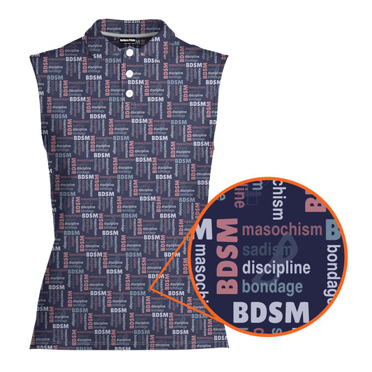 Experimental - Ladies Sleeveless Golf Polo Shirt