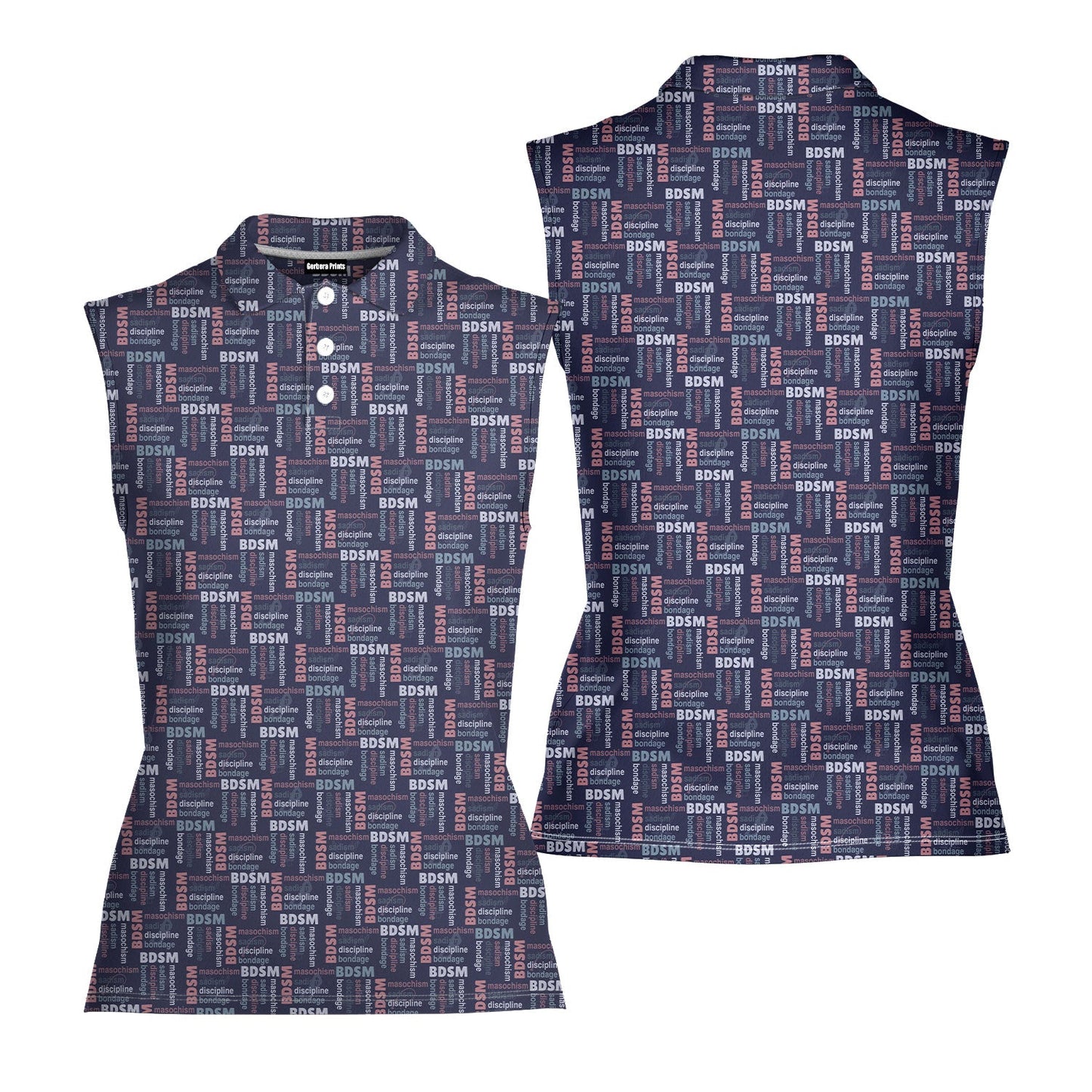 Experimental - Ladies Sleeveless Golf Polo Shirt