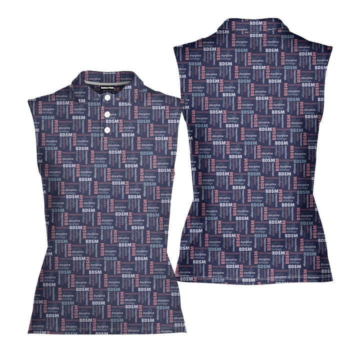 Experimental - Ladies Sleeveless Golf Polo Shirt