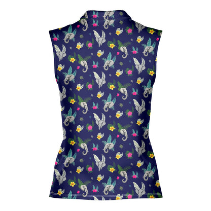 Big Trunk - Ladies Sleeveless Golf Polo Shirt