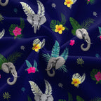 Big Trunk-Women Sleeveless Polo Shirt-Gerbera Prints